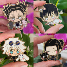 Load image into Gallery viewer, Hello JJKitty Gold Plated Hard Enamel Pins