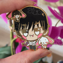 Load image into Gallery viewer, Hello JJKitty Gold Plated Hard Enamel Pins