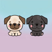 Load image into Gallery viewer, Pug Embroidered Graphic Apparel