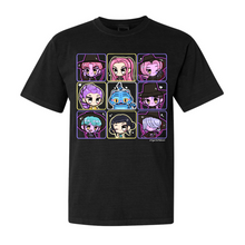 Load image into Gallery viewer, YOUTH KPDH Profile Pics FRONT ONLY Demons + Hunters Graphic Apparel