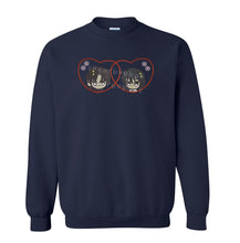 Load image into Gallery viewer, Master + Dog Love Handmade Embroidered Graphic Apparel