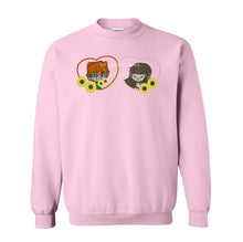 Load image into Gallery viewer, Kyohru Cat + Onigiri Love Handmade Embroidered Graphic Apparel