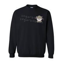 Load image into Gallery viewer, Happy Moo Deng Hippo Embroidered Graphic Sweatshirt/Hoodie
