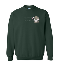 Load image into Gallery viewer, Happy Moo Deng Hippo Embroidered Graphic Sweatshirt/Hoodie
