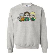 Load image into Gallery viewer, Dwarf, Human, and Elf Fellowship Embroidered Graphic Apparel