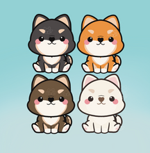 Load image into Gallery viewer, Shiba Inu Embroidered Graphic Apparel