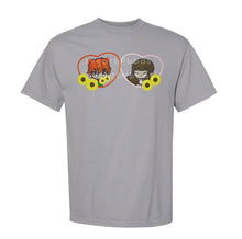 Load image into Gallery viewer, Kyohru Cat + Onigiri Love Handmade Embroidered Graphic Apparel