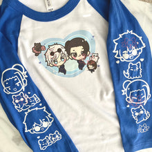 Load image into Gallery viewer, s a t o s u g u Raglan 3/4 Sleeves Graphic Apparel PREORDER