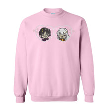 Load image into Gallery viewer, Snake + Dog Love Handmade Embroidered Graphic Apparel