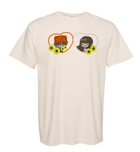 Load image into Gallery viewer, Kyohru Cat + Onigiri Love Handmade Embroidered Graphic Apparel