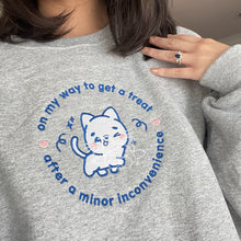 Load image into Gallery viewer, On my Way to Get a Treat after a Minor Inconvenience Embroidered Graphic Apparel