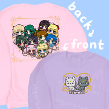 Load image into Gallery viewer, Eternal Kitties + Scouts Graphic Embroidered Sweatshirt/Hoodie