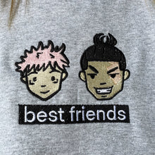 Load image into Gallery viewer, Best Friends Hand Embroidered Graphic Apparel