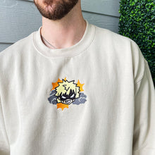 Load image into Gallery viewer, Angry Bomb Boy Chibi Hand Embroidered Graphic Apparel