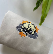 Load image into Gallery viewer, Angry Bomb Boy Chibi Hand Embroidered Graphic Apparel