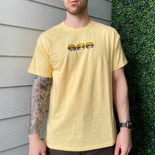 Load image into Gallery viewer, The Many Faces of Lightning Slayer Handmade Embroidered Graphic Apparel