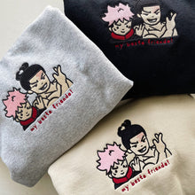 Load image into Gallery viewer, My Besto Friendo! Handmade Embroidered Graphic Apparel