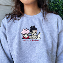 Load image into Gallery viewer, My Besto Friendo! Handmade Embroidered Graphic Apparel