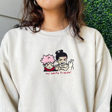 Load image into Gallery viewer, My Besto Friendo! Handmade Embroidered Graphic Apparel