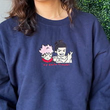 Load image into Gallery viewer, My Besto Friendo! Handmade Embroidered Graphic Apparel