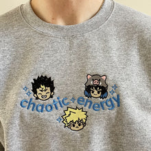 Load image into Gallery viewer, Chaotic Energy Handmade Embroidered Graphic Apparel