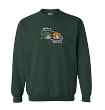 Load image into Gallery viewer, JJK Girl Power Handmade Embroidered Graphic Apparel