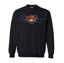 Load image into Gallery viewer, Red Haired Girl with Chains Handmade Embroidered Graphic Apparel