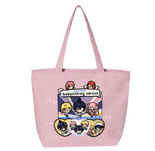 Load image into Gallery viewer, Hayakawa Babysitting Service tote bag PREORDER