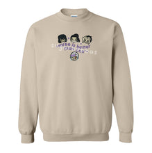 Load image into Gallery viewer, Three is Better Than One Handmade Embroidered Graphic Apparel