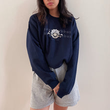 Load image into Gallery viewer, Talk Onigiri to Me Handmade Embroidered Graphic Apparel
