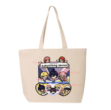 Load image into Gallery viewer, Hayakawa Babysitting Service tote bag PREORDER