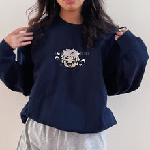Load image into Gallery viewer, Talk Onigiri to Me Handmade Embroidered Graphic Apparel
