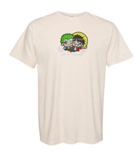 Load image into Gallery viewer, Pirate Love Scar Man and Rubber Boy Handmade Embroidered Graphic Apparel