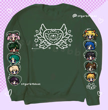 Load image into Gallery viewer, Moon Brooch Embroidered Graphic Apparel with SM sleeves