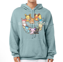 Load image into Gallery viewer, Eve Evolution Graphic Drop Shoulder Hoodie
