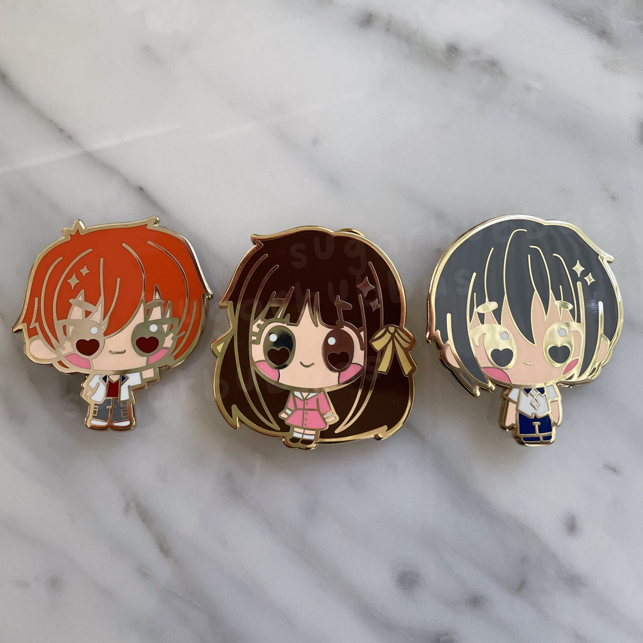 Fruits deals Basket Haru x Rin Enamel Pin