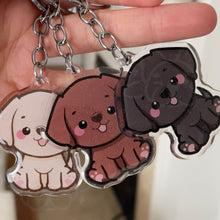 Load image into Gallery viewer, Labrador Retriever Lab Dog Acrylic Pet Keychain
