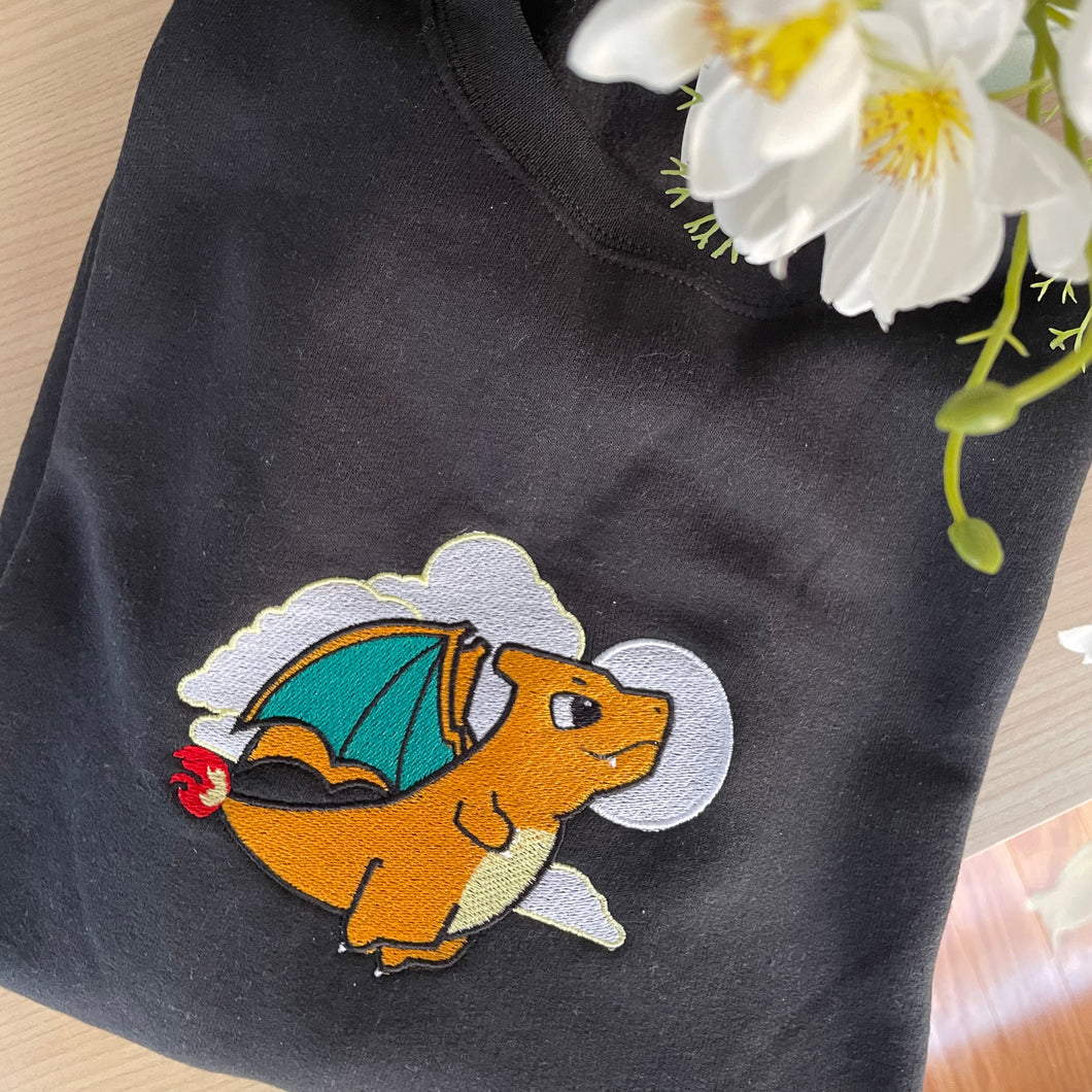 Dragon Chariz@rd Embroidered Graphic Apparel