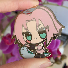 Load image into Gallery viewer, Nine Tail Ninja Gold Plated Hard Enamel Pins
