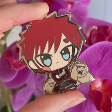 Load image into Gallery viewer, Nine Tail Ninja Gold Plated Hard Enamel Pins
