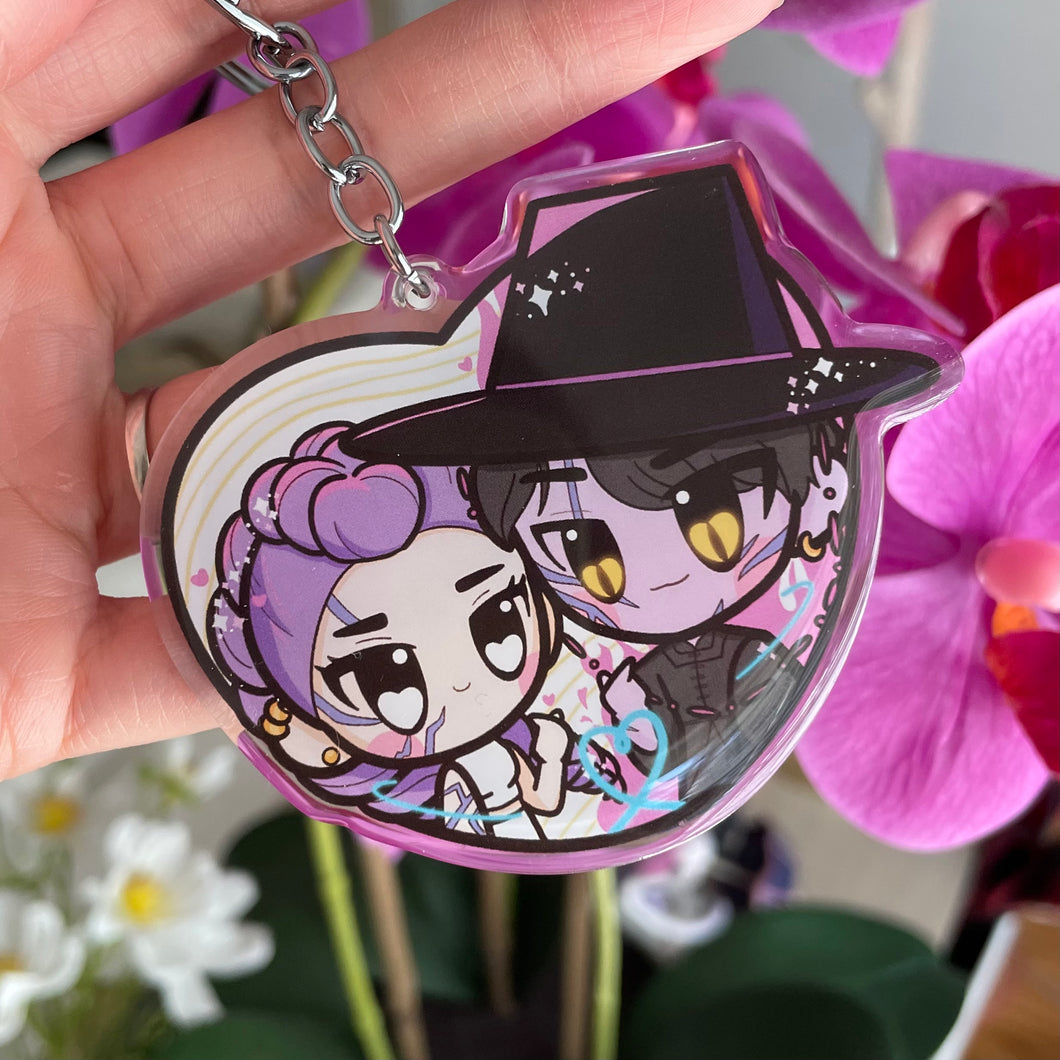 Rujinu Acrylic Keychain
