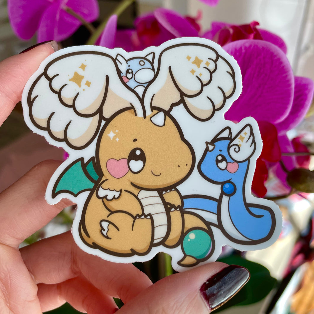 Mega dragon Vinyl Sticker