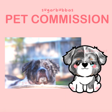 Load image into Gallery viewer, Pet Commission + Keychain Bundle
