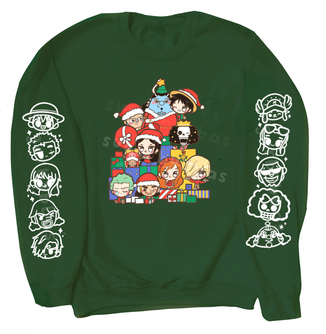 Holiday Cheer with the Strawhats Graphic Apparel WITH SLEEVES