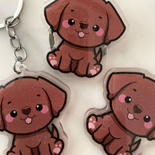 Load image into Gallery viewer, Labrador Retriever Lab Dog Acrylic Pet Keychain
