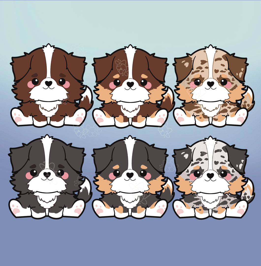 Australian Shepherd Vinyl Sticker