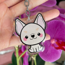 Load image into Gallery viewer, Chihuahua Dog Acrylic Pet Keychain
