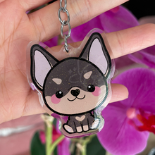 Load image into Gallery viewer, Chihuahua Dog Acrylic Pet Keychain
