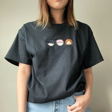 Load image into Gallery viewer, JJK Trio Chibi Embroidered Graphic Apparel
