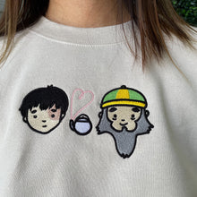 Load image into Gallery viewer, Chibi Jasmine Dragon Hand Embroidered Graphic Apparel

